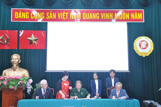 Hội Doanh nhân Cựu chiến binh TP.HCM ký kết hợp tác với KOAECA