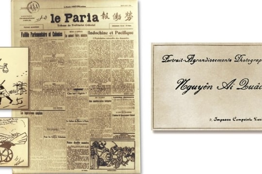 Triển lãm “Nhà báo Nguyễn Ái Quốc và 100 năm Báo Người Cùng Khổ”