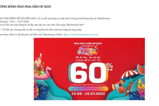 Shopping Season Hè 2022: Giảm giá đồng loạt từ chợ đến siêu thị