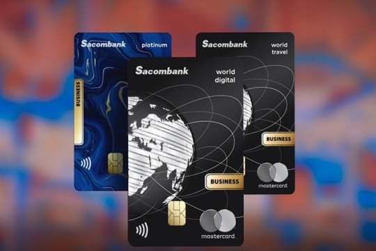 Thẻ Sacombank Mastercard nâng cấp hoạt động thanh toán số cho doanh nghiệp