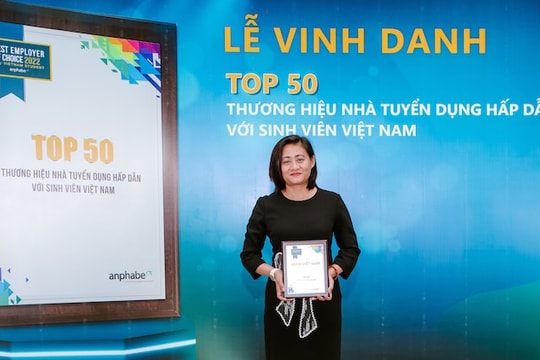 Aeon Việt Nam vào top dẫn đầu nhà tuyển dụng hấp dẫn với sinh viên