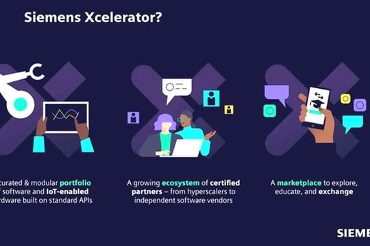 Siemens ra mắt nền tảng doanh nghiệp số mở Siemens Xcelerator