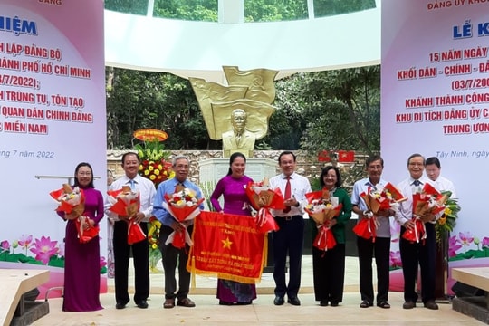 Lãnh đạo TP.HCM khánh thành công trình trùng tu di tích Trung ương Cục miền Nam Lãnh đạo TP.HCM khánh thành công trình trùng tu di tích Trung ương Cục miền Nam