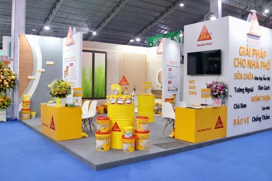 SIKA® mang chuỗi giải pháp xây dựng toàn diện cho nhà phố đến Vietbuild TP.HCM 2022