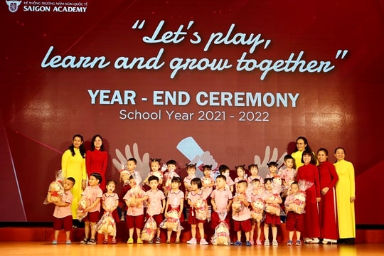 Saigon Academy kỷ niệm 10 năm- chặng đường “Tiên phong giáo dục sớm từ 0 tuổi”