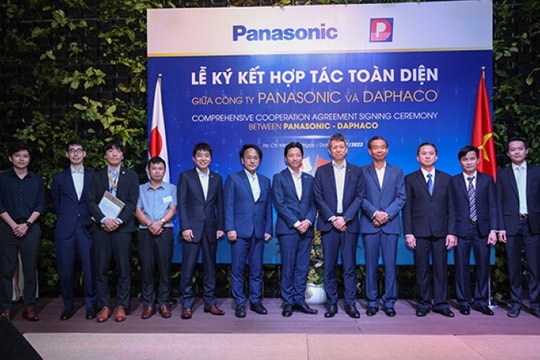 Tập đoàn PANASONIC và DAPHACO hợp tác toàn diện trong lĩnh vực chiếu sáng