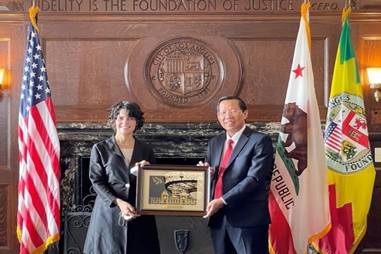 Los Angeles và TP.HCM sẽ sớm triển khai hợp tác song phương