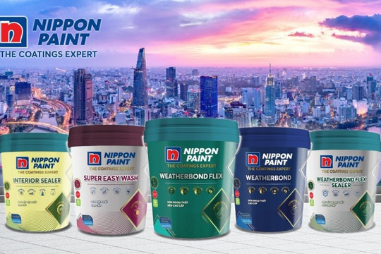 Nippon Paint - The Coatings Expert giới thiệu bao bì mới tại Việt Nam