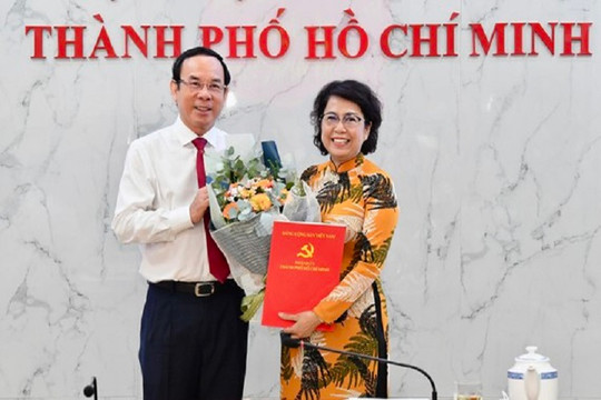 Bà Tô Thị Bích Châu làm Bí thư Quận ủy Quận 1, TP.HCM