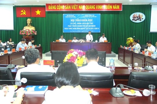 TP.HCM cần được tạo cơ chế chủ động mạnh mẽ hơn nữa