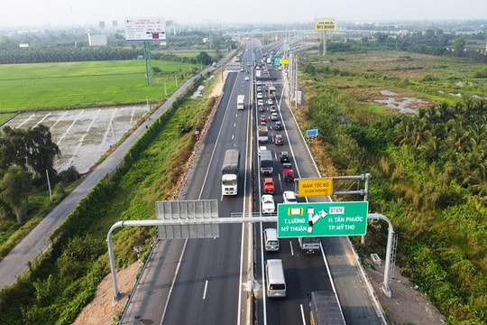 Cao tốc Trung Lương - Mỹ Thuận chính thức thu phí từ ngày 8/8/2022
