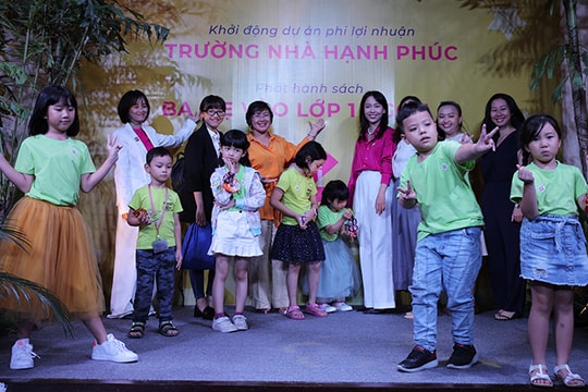 “Trường nhà hạnh phúc”, giải pháp giúp trẻ học tập với tâm thái vui vẻ, hạnh phúc