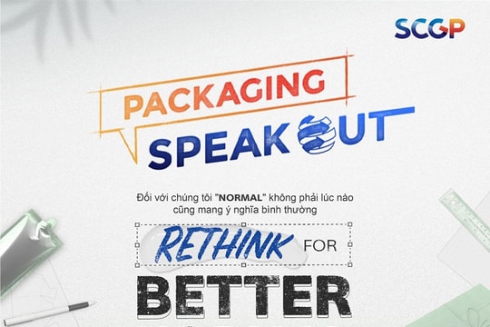 Cuộc thi thiết kế bao bì SCGP Packaging Speak Out 2022 - Việt Nam bắt đầu nhận đăng ký