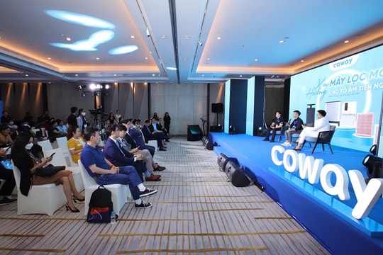 Coway khẳng định xu hướng máy lọc mới