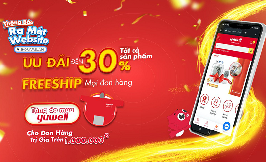 Yuwell chính thức ra mắt kênh thương mại điện tử