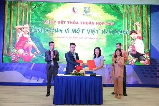 OMO hợp tác với Bộ Tài nguyên và môi trường trồng 1 triệu cây xanh năm 2025