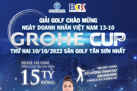 Giải golf chào mừng Ngày Doanh nhân Việt Nam Giải golf chào mừng Ngày Doanh nhân Việt Nam