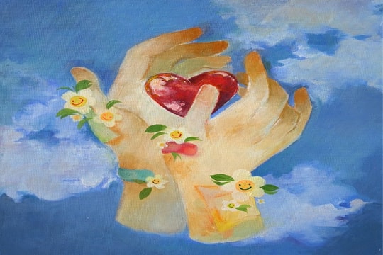 Vinschool: Triển lãm “Thầm thì” - Lời tự sự của tâm hồn giới trẻ