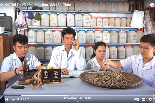 Quảng cáo thuốc đông y trên YouTube: Đừng vội tin “thần dược”