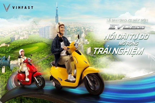 VinFast chuẩn bị bàn giao lô xe máy điện VinFast Evo200