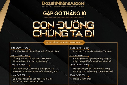 Doanh Nhân Sài Gòn tổ chức chuỗi sự kiện tri ân doanh nhân