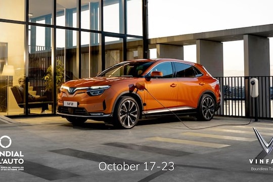 VinFast trở lại Paris Motor Show với 4 mẫu xe điện