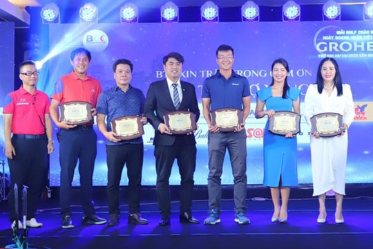 Một golfer giành giải thưởng 3 tỷ đồng tại giải golf chào mừng ngày Doanh nhân Việt Nam