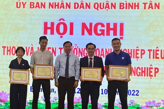 Hội Doanh nghiệp quận Bình Tân tổ chức họp mặt doanh nhân nhân Ngày Doanh nhân Việt Nam