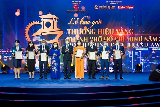Công bố giải thưởng "Thương hiệu vàng TP.HCM" lần 3
