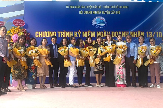 Hội Doanh nghiệp Cần Giờ tổ chức họp mặt doanh nhân, nhân kỷ niệm ngày Doanh nhân Việt Nam