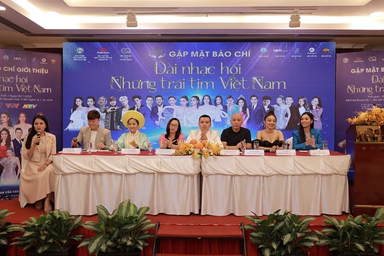 “Những trái tim Việt Nam” - Đại nhạc hội kết nối những trái tim yêu thương