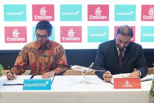 Emirates và Traveloka hợp tác chiến lược