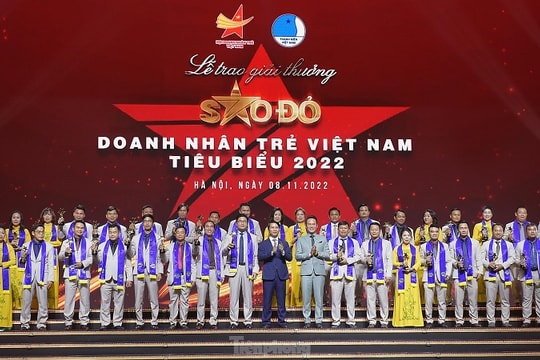 Vinh danh 86 "Doanh nhân Trẻ Việt Nam tiêu biểu 2022"