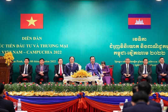 Việt Nam và Campuchia tăng cường hợp tác kinh tế
