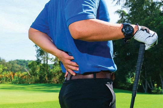 Lưu ý những chấn thương khi chơi golf