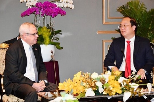 Phó bí thư Thành ủy TP.HCM tiếp Tổng thư ký Quốc hội Cuba