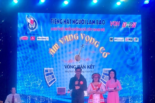 Hội thi Tiếng hát người làm báo 2022 bước vào vòng chung kết