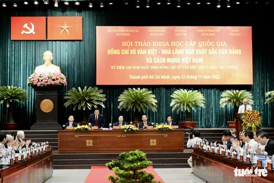 Hội thảo khoa học về cố Thủ tướng Võ Văn Kiệt