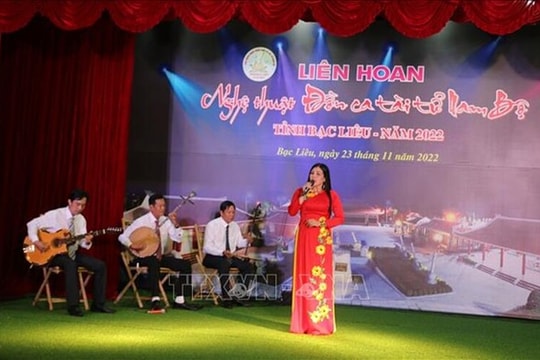 Bạc Liêu khai mạc Liên hoan Đờn ca tài tử Nam bộ