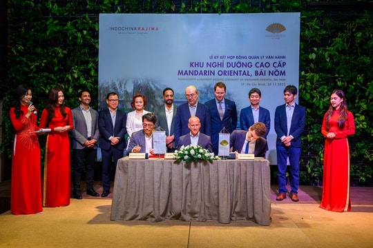 Indochina Kajima chọn Mandarin Oriental quản lý dự án nghỉ dưỡng tại Phú Yên