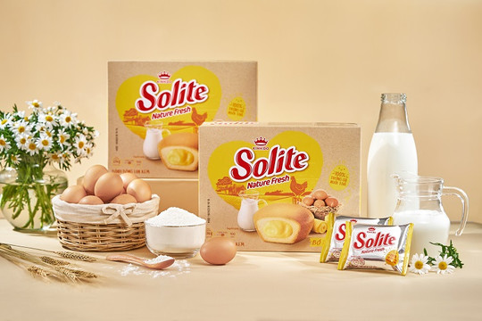 Mondelez Kinh Đô sử dụng trứng gà nuôi thả làm bánh Solite
