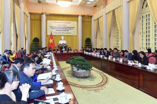 Công bố lệnh của Chủ tịch nước về Luật Phòng, chống rửa tiền