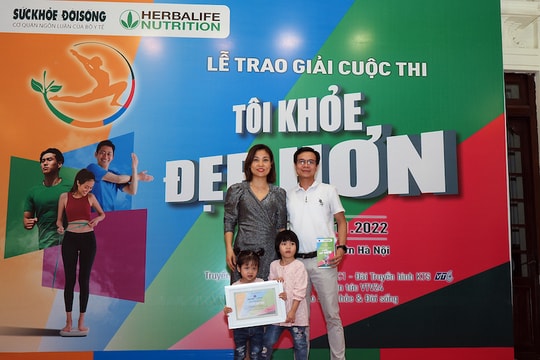 Herbalife Việt Nam đồng hành cùng cuộc thi “Tôi khỏe đẹp hơn”