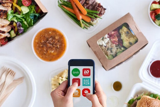 Thị trường giao đồ ăn trực tuyến: Tiềm năng nhưng chưa bền vững