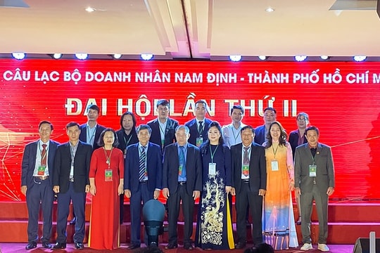 “Sáng tạo - Đổi mới - Bản lĩnh”: Chương trình hành động của CLB Doanh nhân Nam Định trong nhiệm kỳ 2