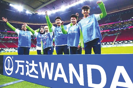 Bóng đá giúp doanh nghiệp Trung Quốc tiếp cận hàng tỷ người