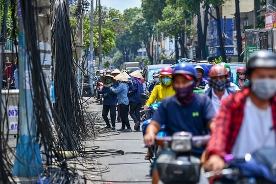 TP.HCM: Cuối năm 2025 hoàn thành ngầm hóa lưới điện kết hợp cáp viễn thông