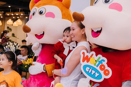 Hệ sinh thái giáo dục - trí tuệ đa trải nghiệm gắn với chú sói Wolfoo