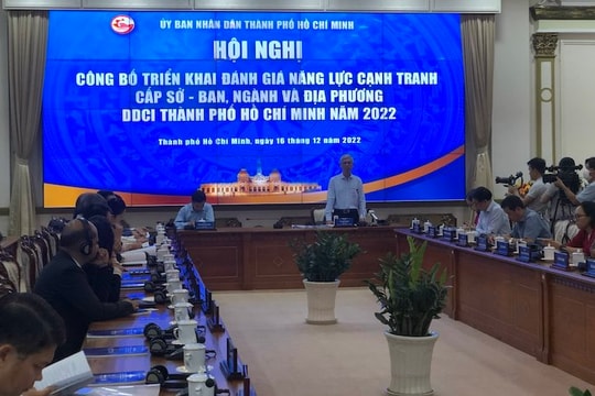 Phó chủ tịch Võ Văn Hoan: DDCI sẽ giúp TP.HCM nâng cao chỉ số năng lực cạnh tranh cấp tỉnh