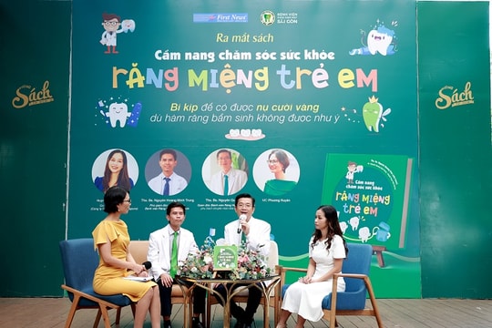 "Cẩm nang chăm sóc sức khỏe răng miệng”: Cuốn sách hữu ích cho phụ huynh và trẻ em